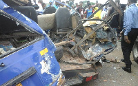 The accident which occurred in the Ashanti Region has left eleven others injured [File photo]