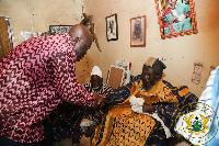 President Akufo-Addo with the Nayiri