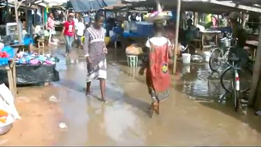 State of Sampa Market anytime it rains