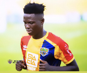 Hearts of Oak defender Samuel Inkoom