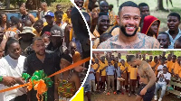 Memphis Depay in Cape Coast