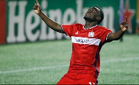 David Accam scored for Chicago Fire in the MLS on Saturday