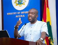 Kojo Oppong Nkrumah, Minister of Information