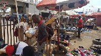 Street Vendors at Kwame Circle have occupied the piece of land reserved for June 3 Memorabilia site