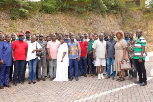 Kofi Buah was speaking at a meeting with university lecturers in Takoradi