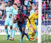 Emmanuel Boateng becomes the first Ghanaian to score against Barcelona and Real Madrid