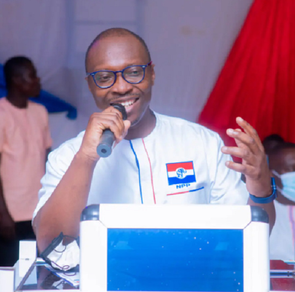 A New Patriotic Party National (NPP) Organizer hopeful, Dr. Kwame Afriyie