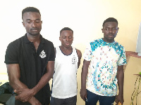 The suspects arrested for stealing at Bole