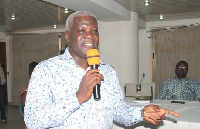 Solomon Kotei, General Secretary of the Industrial and Commercial workers Union (ICU)