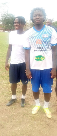 Samuel Inkoom and Sulley Muntari