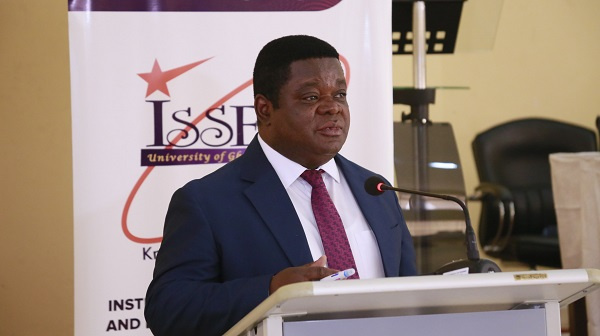 Prof. Peter Quartey, ISSER boss