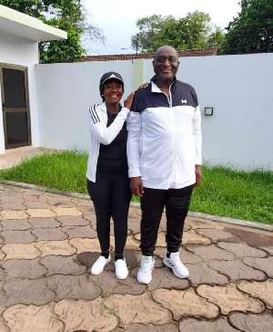 Flagbearer Hopeful, Alan Kyeremanteng And Wife.jfif