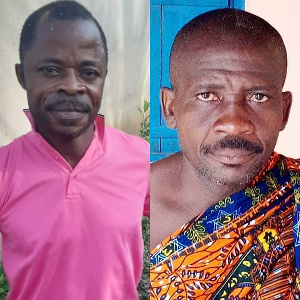 The accused, Simon Narhkorli and Asafoatse Kwabla Agah