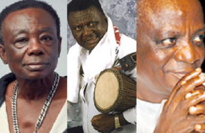 Obuoba J. A. Adofo, A.B Crentsil and Nana Ampadu are among the top Ghanaian musicians of all time