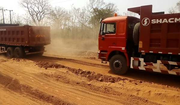 The residents are worried about the state of the road