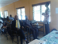 Mr Atigah addressing the participants