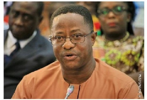 Lands and Natural Resources Minister, John Peter Amewu