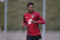 Ghanaian forward Benjamin Tetteh