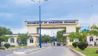 Front view of the University of Education, Winneba