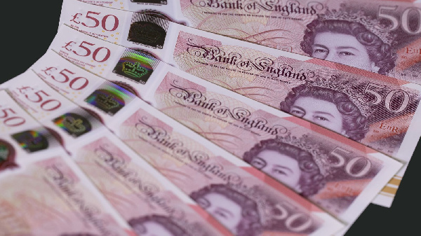 Photo of £50 notes