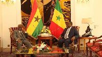 President Nana Akufo-Addo with President of Senegal, Macky Sall