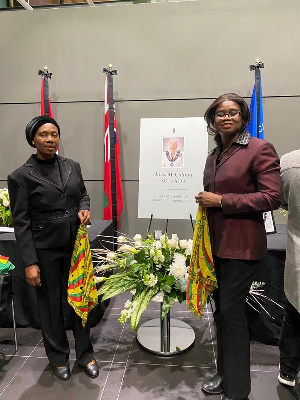 Leaders of  the women wing  of GCAO who were present at the funeral of Hazel McCallion