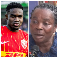 Ernest Nuamah and mum, Regina Nuamah