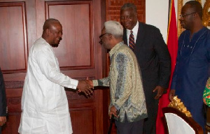 The number and the code are to enable contributors support former President John Dramani Mahama