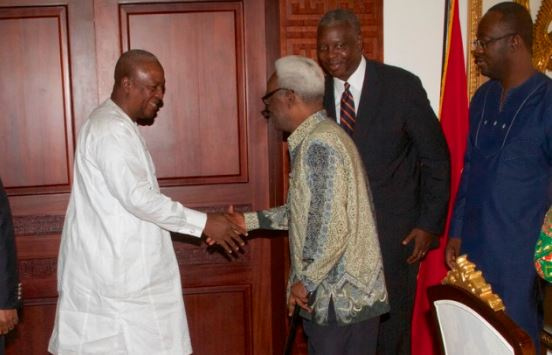 The number and the code are to enable contributors support former President John Dramani Mahama