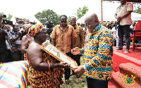 President Nana Addo Dankwa Akufo-Addo paid a 2-day working visit to the newly-created Oti Region