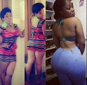 Moesha Boduong (before and after)