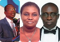 Affail Money, Linda Asante Agyei and Kofi Yeboah