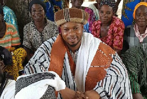 Chief Naatia Salifu, leader of Kejebi Shrine