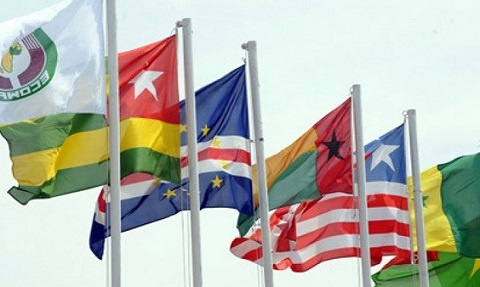 Flags of some African countries