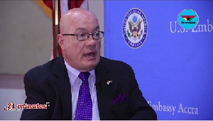 US Ambassador to Ghana, Robert P. Jackson