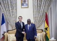 President Akufo-Addo and French President Macron