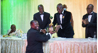 The tournament started on Friday 26th November with the ceremonial tee-off by Otumfuo Osei Tutu