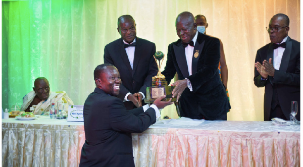 The tournament started on Friday 26th November with the ceremonial tee-off by Otumfuo Osei Tutu