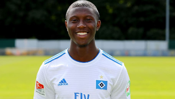 Hamburg SV youngster Aaron Opoku