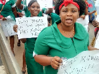 The nurses protested in hopes that government would pay attention to their calls