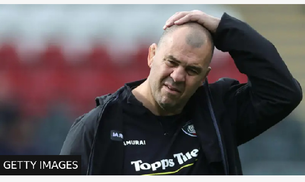 Michael Cheika has overseen one win and one loss from his two games in charge of Leicester Tigers