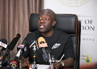 Kojo Oppong Nkrumah, Information Minister