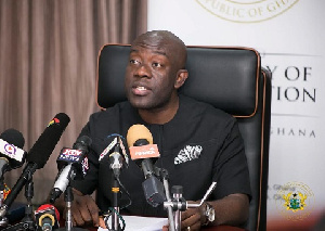 Kojo Oppong Nkrumah, Information Minister