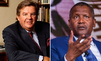 Johann Rupert has overtaken Aliko Dangote Africa's richest man