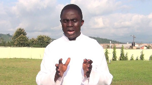 Reverend Father Isaac Benuyenah, Parish Priest of the St Augustine Roman Catholic Church