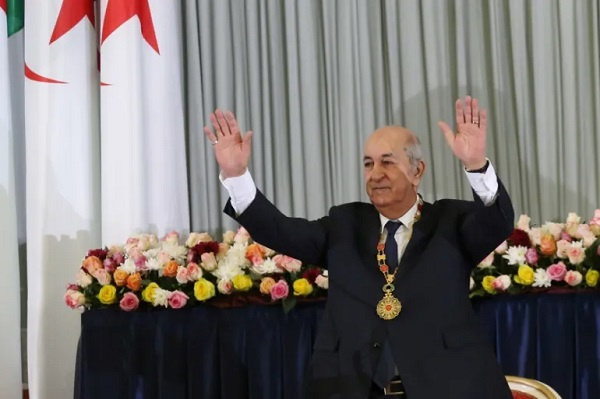 Algerian President,  Abdelmadjid Tebboune