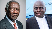 Former President John Agyekum Kufuor and Tsatsu Tsikata