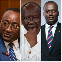 The three ministers overseeing the troubled sectors of the economy