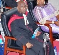 Right Reverend Professor Omenyo was elected as the 17th Moderator of the General Assembly