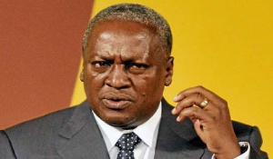 John Dramani Mahama Angry